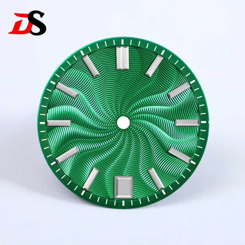 Guilloche Dial No Lume Sterile 28.5mm NH35NH34 Movement 3 O'clock /6O'clock /no Date