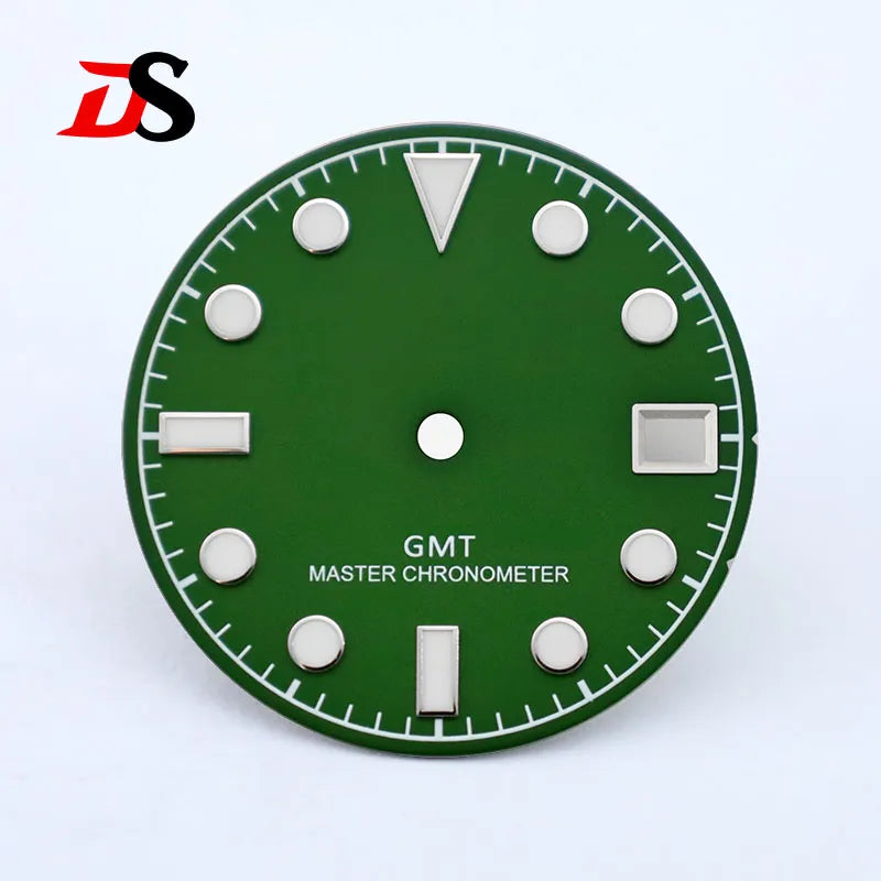 28.5mm Matte Dial Blue Lume NH35NH34GMT Movement