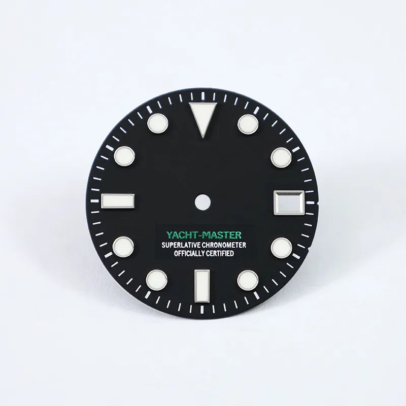 SUB 28.5mm Dial Matte Sunburst Yacht Literally Mod BGW9 C3 Lume NH35 Movement