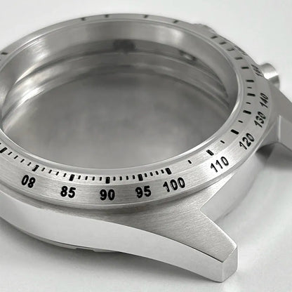 DS Watch 39mm Watch Case Solid Stainless Steel for VK63 VK64 Watches Automatic Movement Accessory Parts
