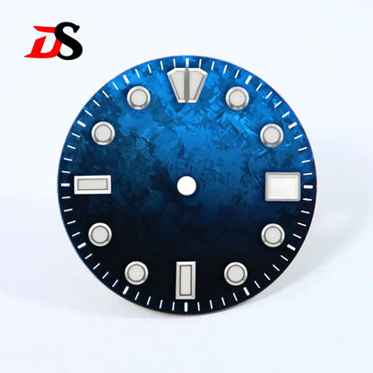 28.5mm Dial Crystal Titanium Dial Chaotic Texture BGW9 C3 Lume NH35 Movement