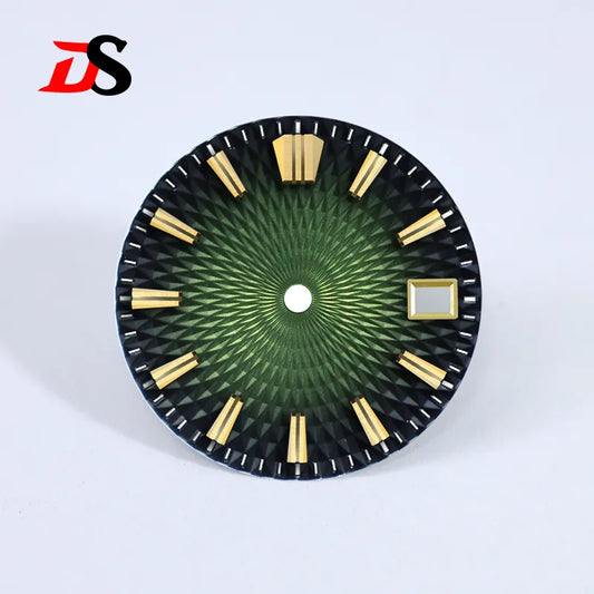 28.5mm Dial Pineapple Face Dial GS Diamond Pattern No Lume Suitable for NH35NH36 Movement