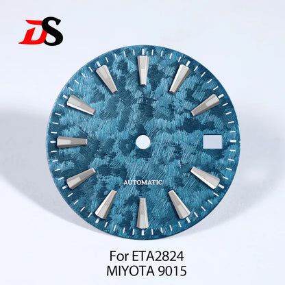 28.5mm Dial 62GS Xinzhou Sakura Dial BGW9 C3 Lume for ETA2824 SW200 MIYOTA9015 Movement