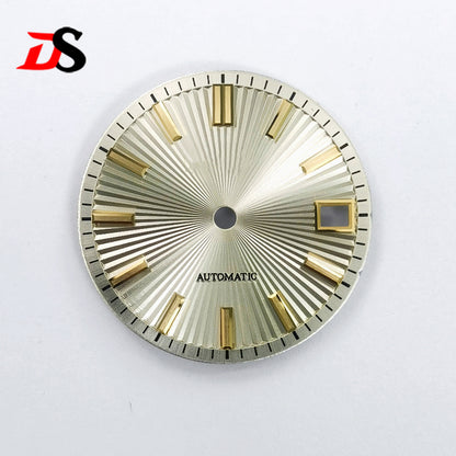 Red Cocktail Dial NH35NH34 No Lume 28.5mm