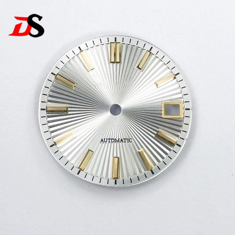 Red Cocktail Dial NH35NH34 No Lume 28.5mm