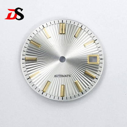 Red Cocktail Dial NH35NH34 No Lume 28.5mm