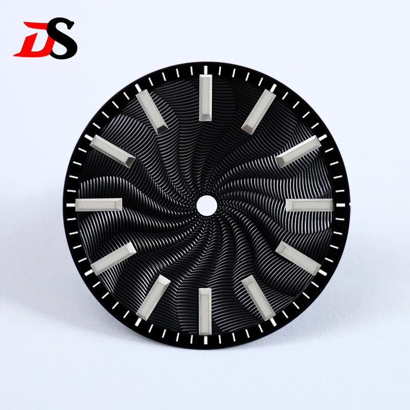 Guilloche Dial Smoked Series 28.5mm NH35 Mod Sterile NH34 NH38 No Date 3 O'clock/6 O'clock