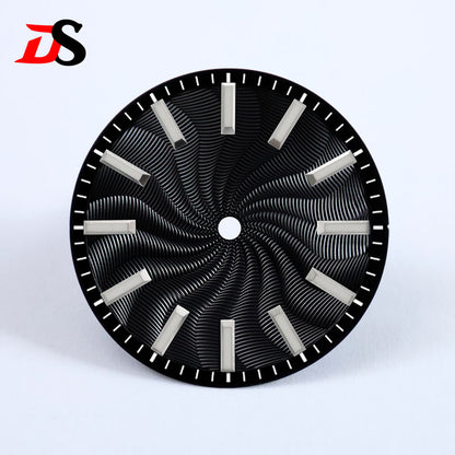 Guilloche Dial Smoked Series 28.5mm NH35 Mod Sterile NH34 NH38 No Date 3 O'clock/6 O'clock