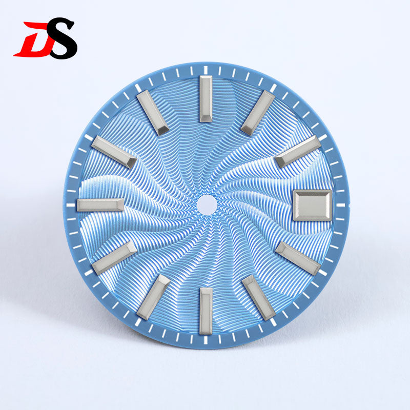 Guilloche Dial Smoked Series 28.5mm NH35 Mod Sterile NH34 NH38 No Date 3 O'clock/6 O'clock