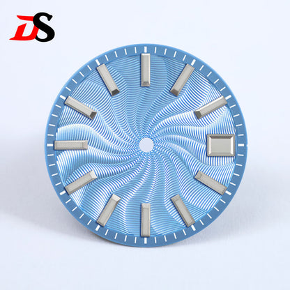 Guilloche Dial Smoked Series 28.5mm NH35 Mod Sterile NH34 NH38 No Date 3 O'clock/6 O'clock