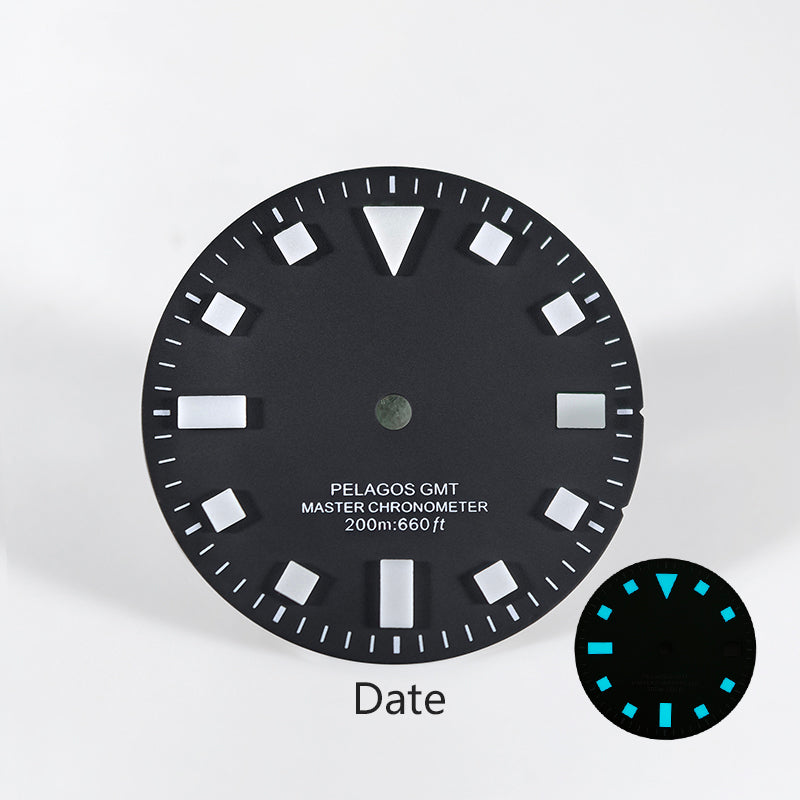 Pelagos Vintage Dial No Date GMT 50 Layers Lume Retro