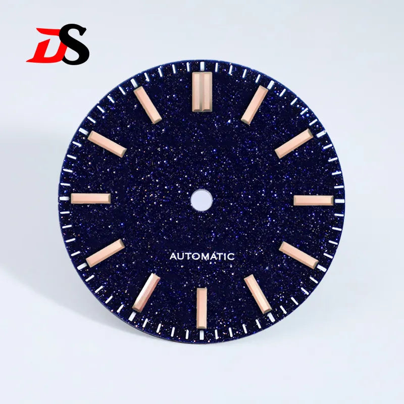Blue Sands Dial 28.5mm Dial Blue Lume for NH35 Movement No Date Series No Lume