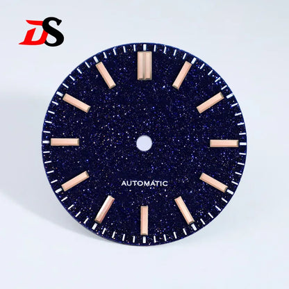 Blue Sands Dial 28.5mm Dial Blue Lume for NH35 Movement No Date Series No Lume