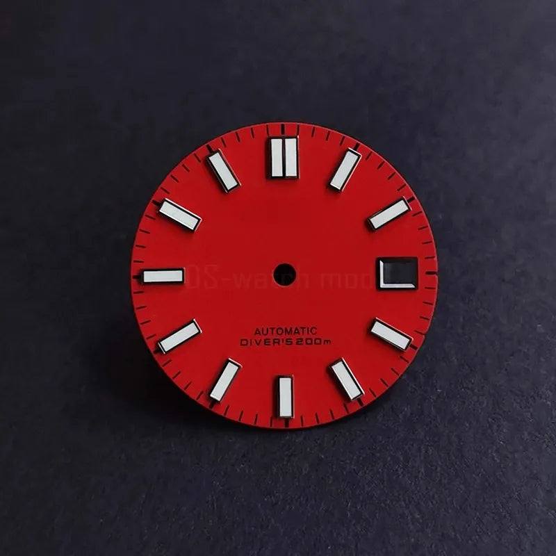 28.5mm Sunburst Dial Matte Blue Lume Sbdx019 6105 NH35/NH36 Movement