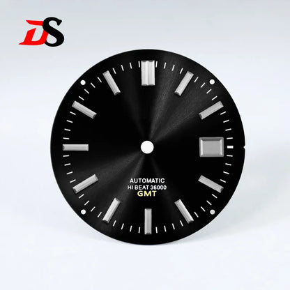32.5mm HI-BEAT 36000 GMT Sunburst Dial for 40mm 44GS Case NH34 Movement