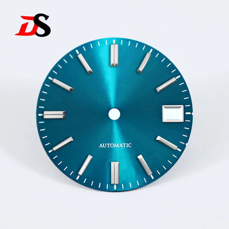 28.5mm Sunburst Dial No Lume NH35 Movement Modified Watch Accessories