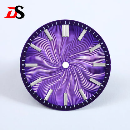 Guilloche Dial No Lume Sterile 28.5mm NH35NH34 Movement 3 O'clock /6O'clock /no Date