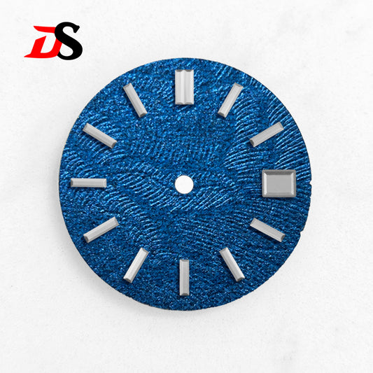 Blue series dial a variety of grain Date NH35 NH34