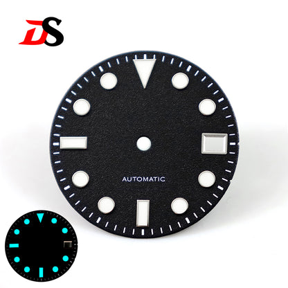 Spark Texture Blue Green Lume YM 28.5mm NH35 Dial