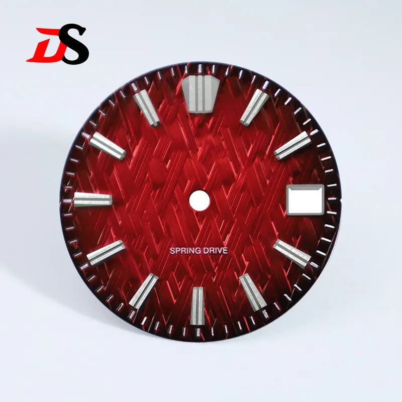 28.5mm Ice Forests Dial NH34 NH35 Movement Blue Lume Date