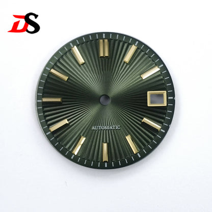 Red Cocktail Dial NH35NH34 No Lume 28.5mm