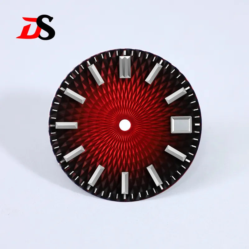 28.5mm Dial Pineapple Face Dial Envelope Diamond Pattern No Lume for NH35NH36 Movement