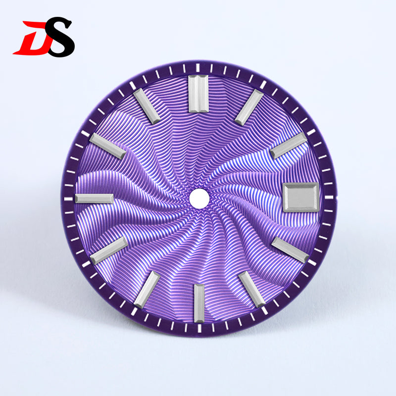 Guilloche Dial No Lume Sterile 28.5mm NH35NH34 Movement 3 O'clock /6O'clock /no Date