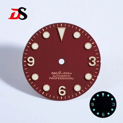 369 Matte Dial Black Tudor-style NH38 Movement BGW9 Lume