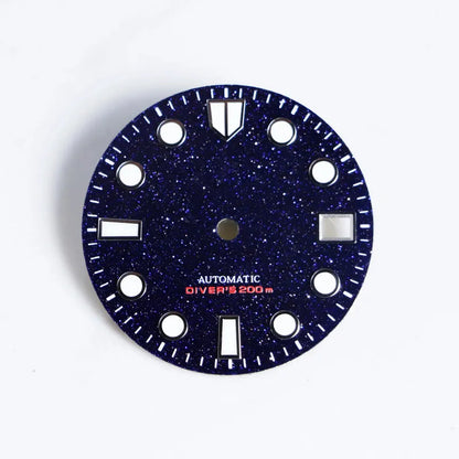 Marinemaster MM index 28.5mm Dial Blue Starry Sky NH35 nh36 movement blue sands