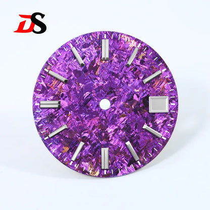 28.5mm Gradient Ice Crystal Titanium Dial NO Lume NH35 Movement