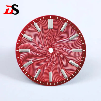 Guilloche Dial Envelope Index No Lume Sterile 28.5mm NH35NH34 Movement 3 O'clock /6O'clock /no Date