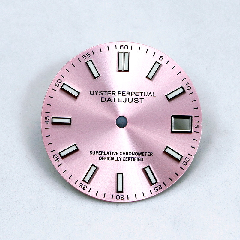 Date just Dial Number minute mark