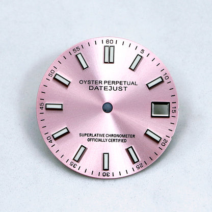 Date just Dial Number minute mark