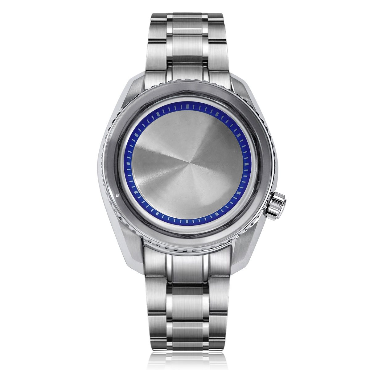 SPB185 42mm Case No Bezel Two-way Rotation NH34 NH35 Five-bead Strap