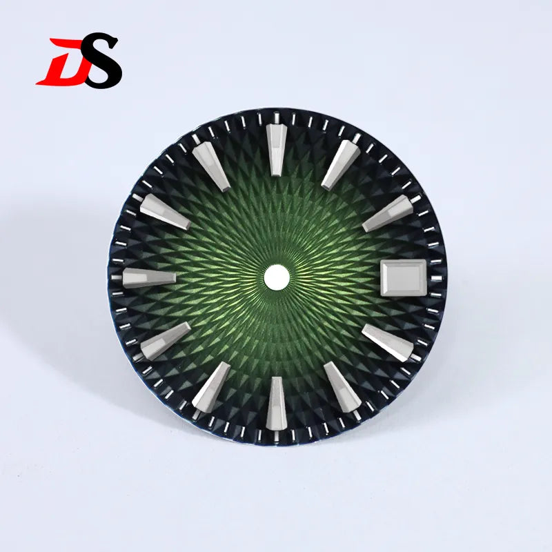 28.5mm Dial Pineapple Face Dial Diamond Pattern BGW9 C3 Lume for NH35NH36 Movement