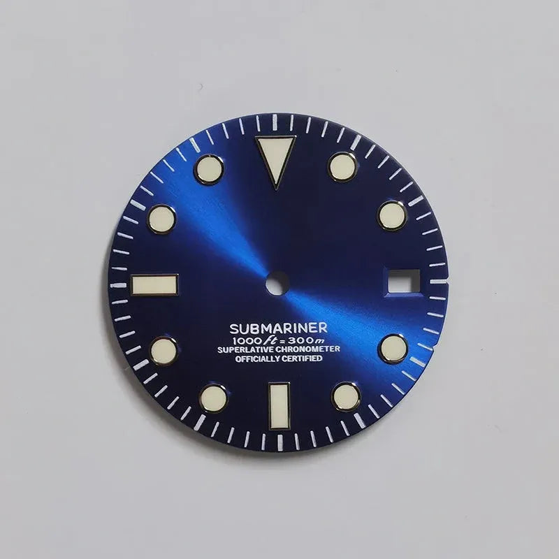 SUB Dial Mod Whole Series Sunburst Classic Dial BGW9 C3 Lume for NH35 Movement