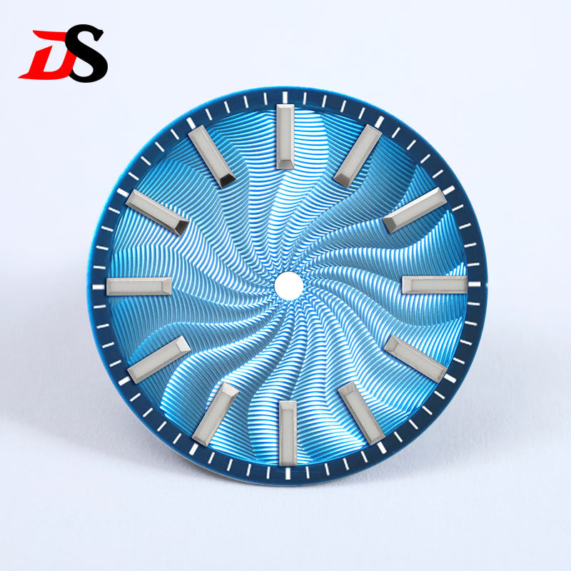 Guilloche Dial Smoked Series 28.5mm NH35 Mod Sterile NH34 NH38 No Date 3 O'clock/6 O'clock