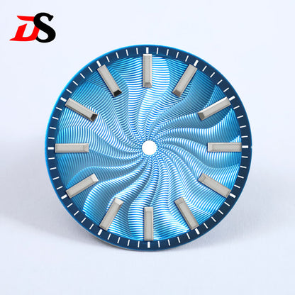 Guilloche Dial Smoked Series 28.5mm NH35 Mod Sterile NH34 NH38 No Date 3 O'clock/6 O'clock