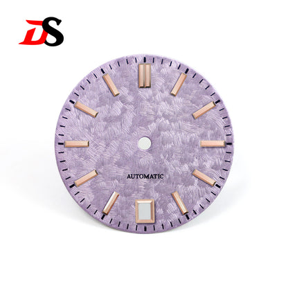 62GS Mod Dial Sakura Minute Mark NH34Gmt HI-BEAT 6 O'clock Date Xinzhou No Lume28.5mm for SKX007NH35