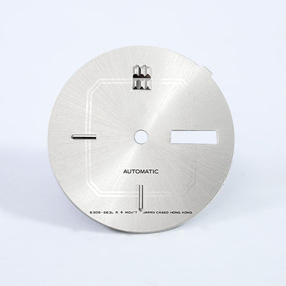 Sunburst Silver S OEM No Luminous Dial NH36 28.5mm