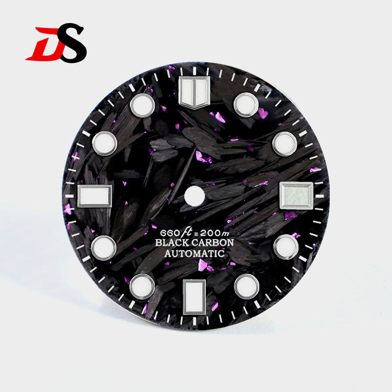 Marinemaster MM Index Carbon Fiber Dial BGW9 C3 Lume Fit NH35 Movement 28.5mm