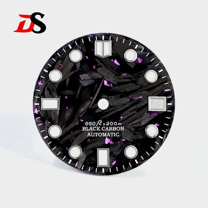 Marinemaster MM Index Carbon Fiber Dial BGW9 C3 Lume Fit NH35 Movement 28.5mm