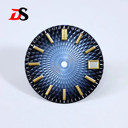 28.5mm Dial Pineapple Face Dial Diamond Pattern No Lume for NH35NH36 Movement