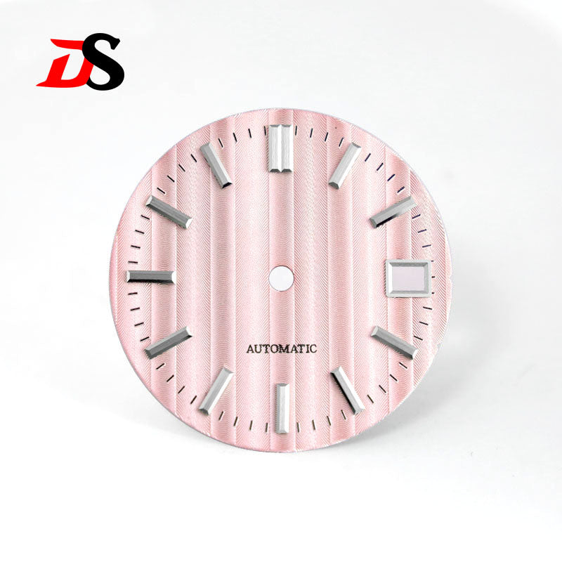 Vertical Pattern GS Bamboo Vertical Grain 28.5MM Dial Nh35 NH34