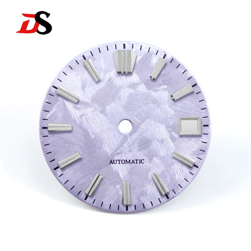 28.5mm Shunbun Sakura Sea of Clouds Dial NH35 No Lume for SKX007 GS Mod