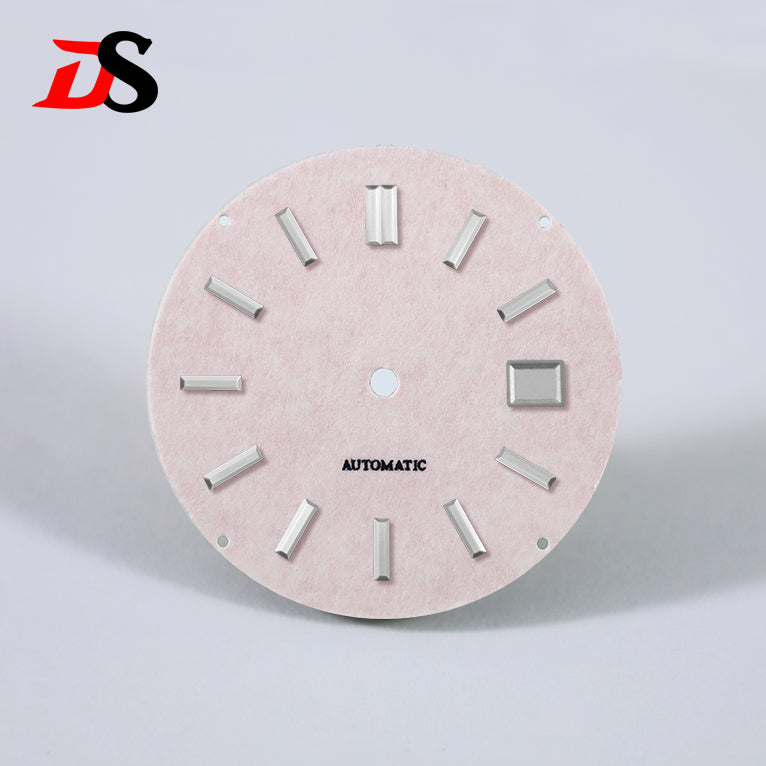 33.5mm Pink Dial No Lume for 40MM GS Case NH35 NH34