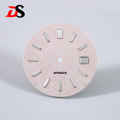33.5mm Pink Dial No Lume for 40MM GS Case NH35 NH34