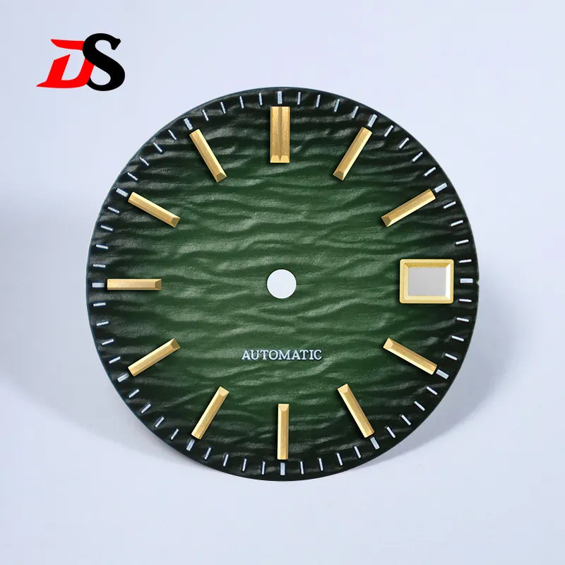 Gradient Wave Dial 28.5mm No Lume for NH35/NH38 Movement 3 O'clock Date/no Date