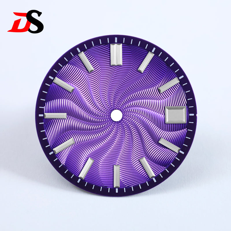 Guilloche Dial No Lume Sterile 28.5mm NH35NH34 Movement 3 O'clock /6O'clock /no Date