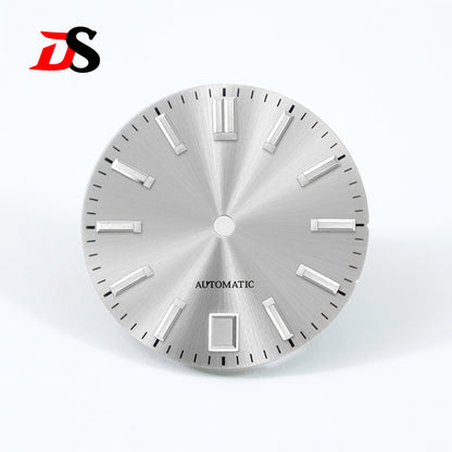 Sunburst Dial 6 O 'clock Date NH35 28.5mm No Lume/blue Lume